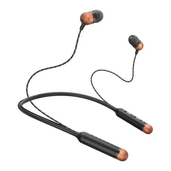 House Of Marley Smile Jamaica Wireless Bluetooth Earphones - Black House Of Marley