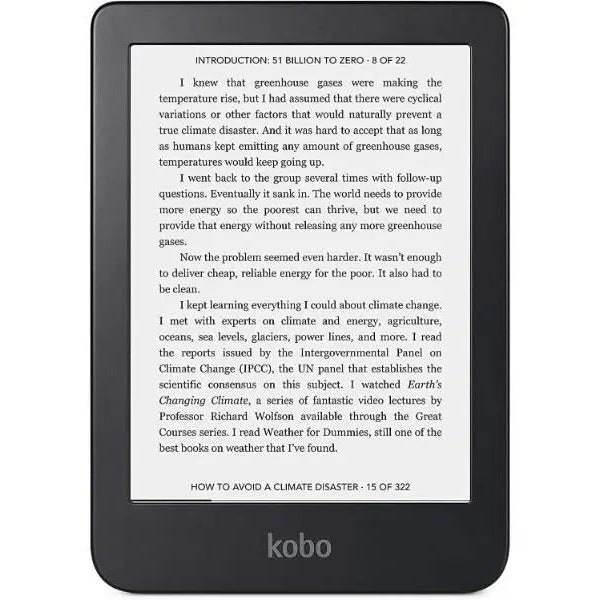 Kobo Clara 2E 6" HD Waterproof Ereader Ebook Kobo