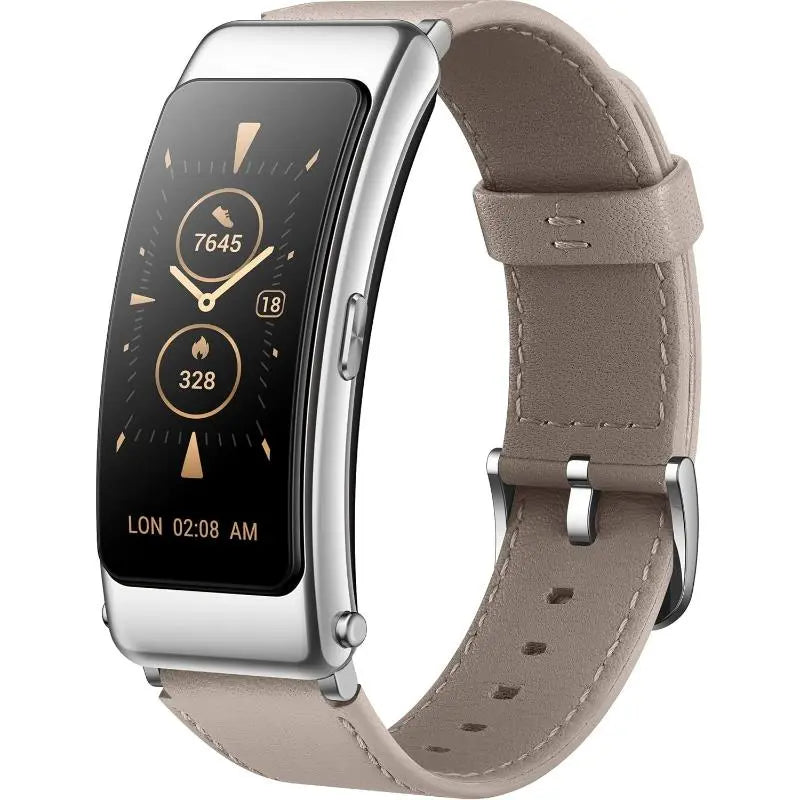 Huawei Talkband B6 Classic SmartBand Fitness Tracker and Bluetooth Earpiece - Camellia - New Huawei