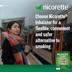 Nicorette 15mg Inhalator (20 Cartridges), Discreet & Convenient Nicotine Inhaler for Quitting Smoking with replaceable cartridges, Quit Smoking Aid or Vaping Cessation Aid - BBE 11/2028 - New Nicorette