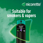 Nicorette QuickMist Mouthspray, Cool Berry (2 x 150 Sprays) Smoking or Vaping Cessation Aid, designed to start reducing cravings in 30 seconds (Quit Smoking or Quit Vaping Aid) - BBE 09/2027 Nicorette