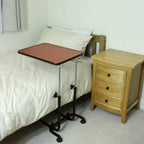 NRS Healthcare M01278 Overbed And Chair Table - Divan Style, Tilting And Adjustable - Damaged Box NRS Healthcare