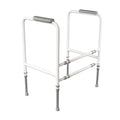 NRS Healthcare Toilet Frame S18993 - Height & Width Adjustable - Very Good NRS Healthcare