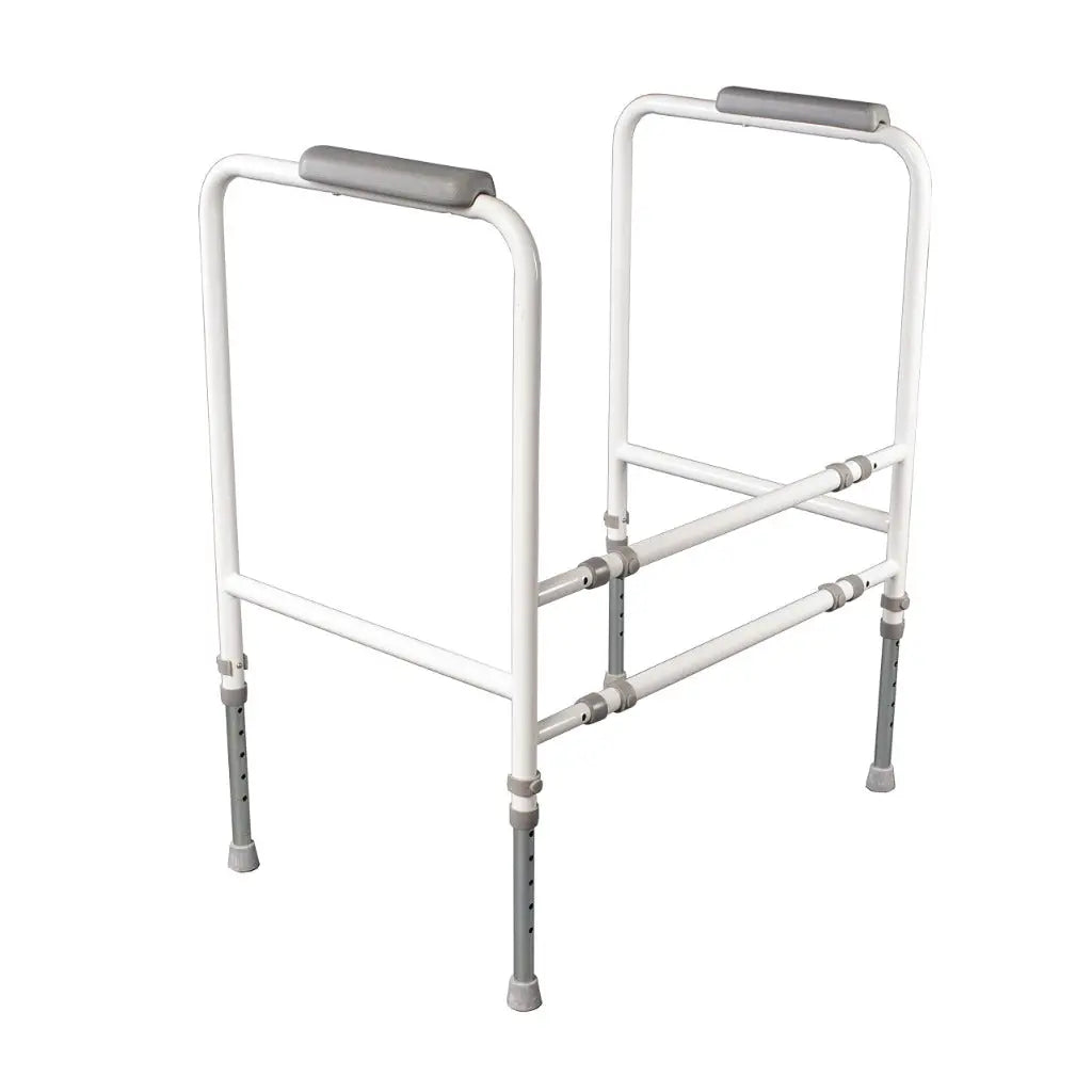 NRS Healthcare Toilet Frame S18993 - Height & Width Adjustable - Very Good NRS Healthcare