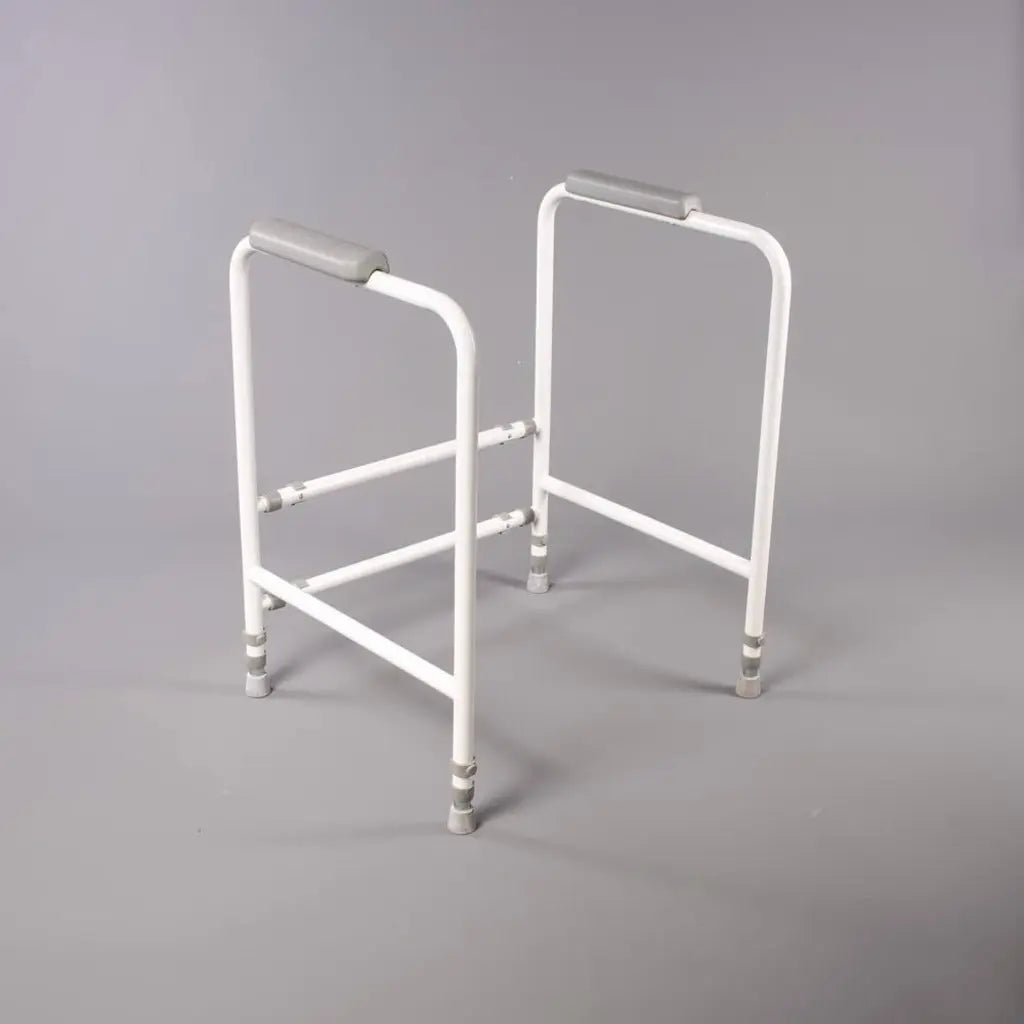 NRS Healthcare Toilet Frame S18993 - Height & Width Adjustable - Very Good NRS Healthcare