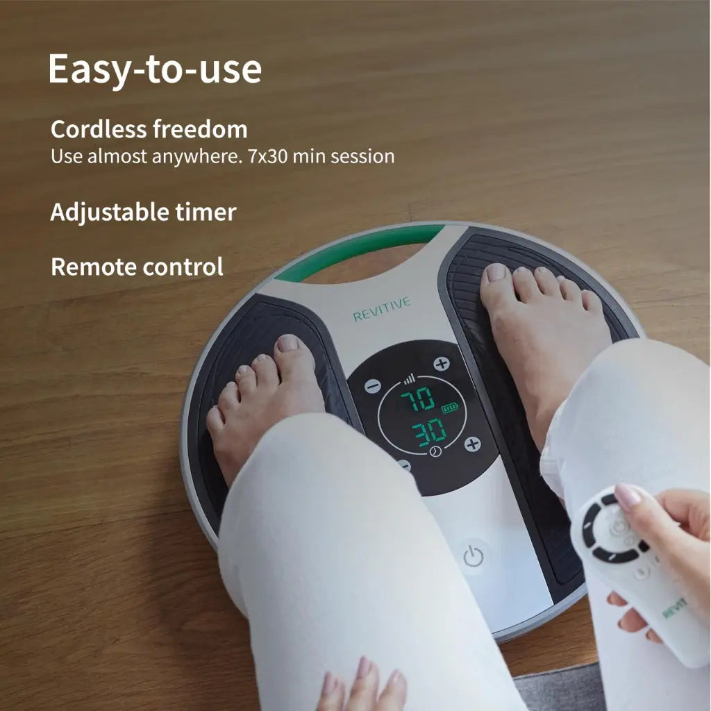 Revitive Medic(R) - Clinically Proven Drug-Free Relief for Leg & Body Aches & Pains, Cordless, Designed to Keep You Moving - Very Good Revitive