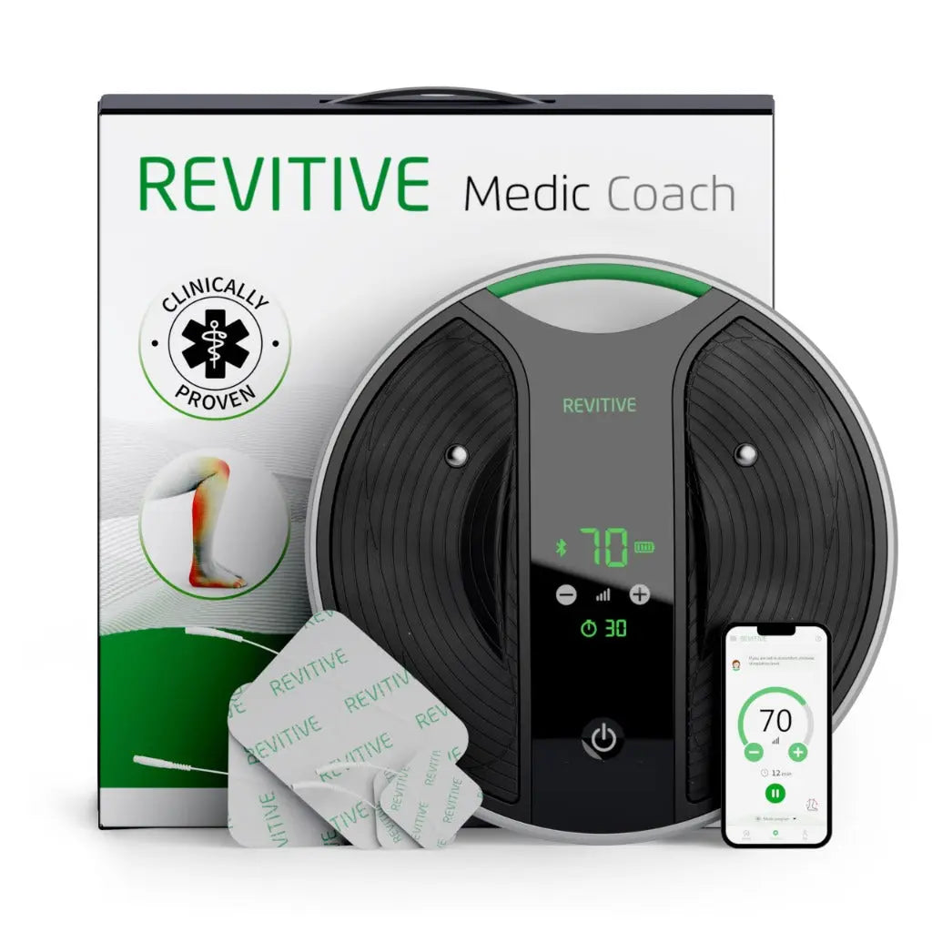 Revitive Medic(R) - Clinically Proven Drug-Free Relief for Leg & Body Aches & Pains, Cordless, Designed to Keep You Moving - Very Good Revitive