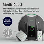 Revitive NEW and Improved Medic Coach(R) Smart Circulation Booster - Personalised Drug-Free Relief for Leg & Knee Pain, Clinically Proven, Cordless - Very Good Revitive