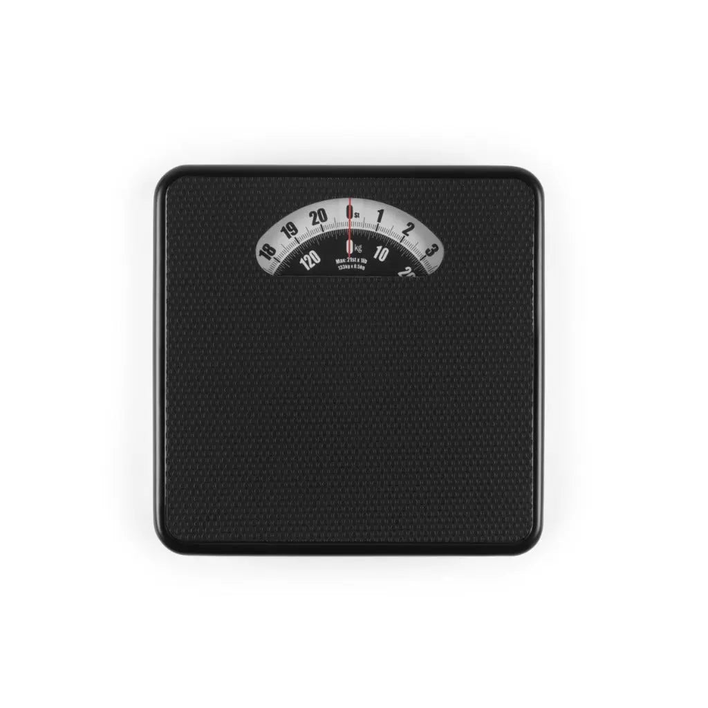 Salter 148 BKSVDR Speedo Dial Bathroom Scale - Mechanical Weighing Scales For Body Weight, Easy Read Dial & Rotating Pointer, Instant Readings, Large Foot Platform, Weighs Up To 136 kg/ 21 st - Very Good Salter