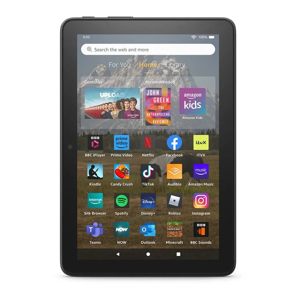 Fire HD 8 tablet 32 GB, 2022 release, with ads, Black - Like New Amazon