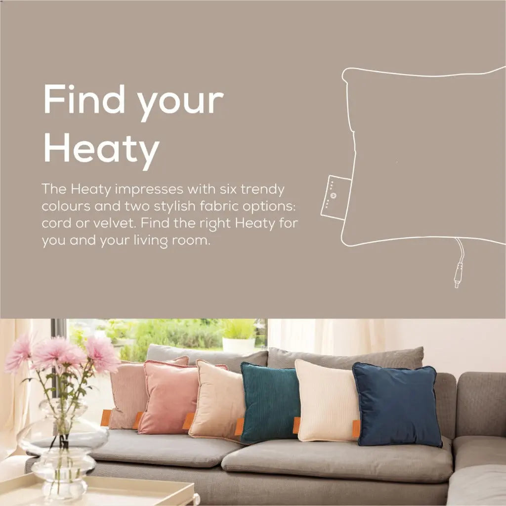 Beurer Heaty Heat pad, Cordless Heat pad with Battery, Heating pad with Automatic Switch-Off Function and 3 Temperature Settings, with Fast Heating, Soft Corded Fabric, White - Damaged Box Beurer