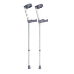 Days Ergonomic Handle Forearm Crutch - Double Adjustable Extra Long 83-110cm (32 1/2 -43 1/2 ") - Lightweight Aluminium Walking Aid - VAT Relief Eligible (UK) - Very Good Days