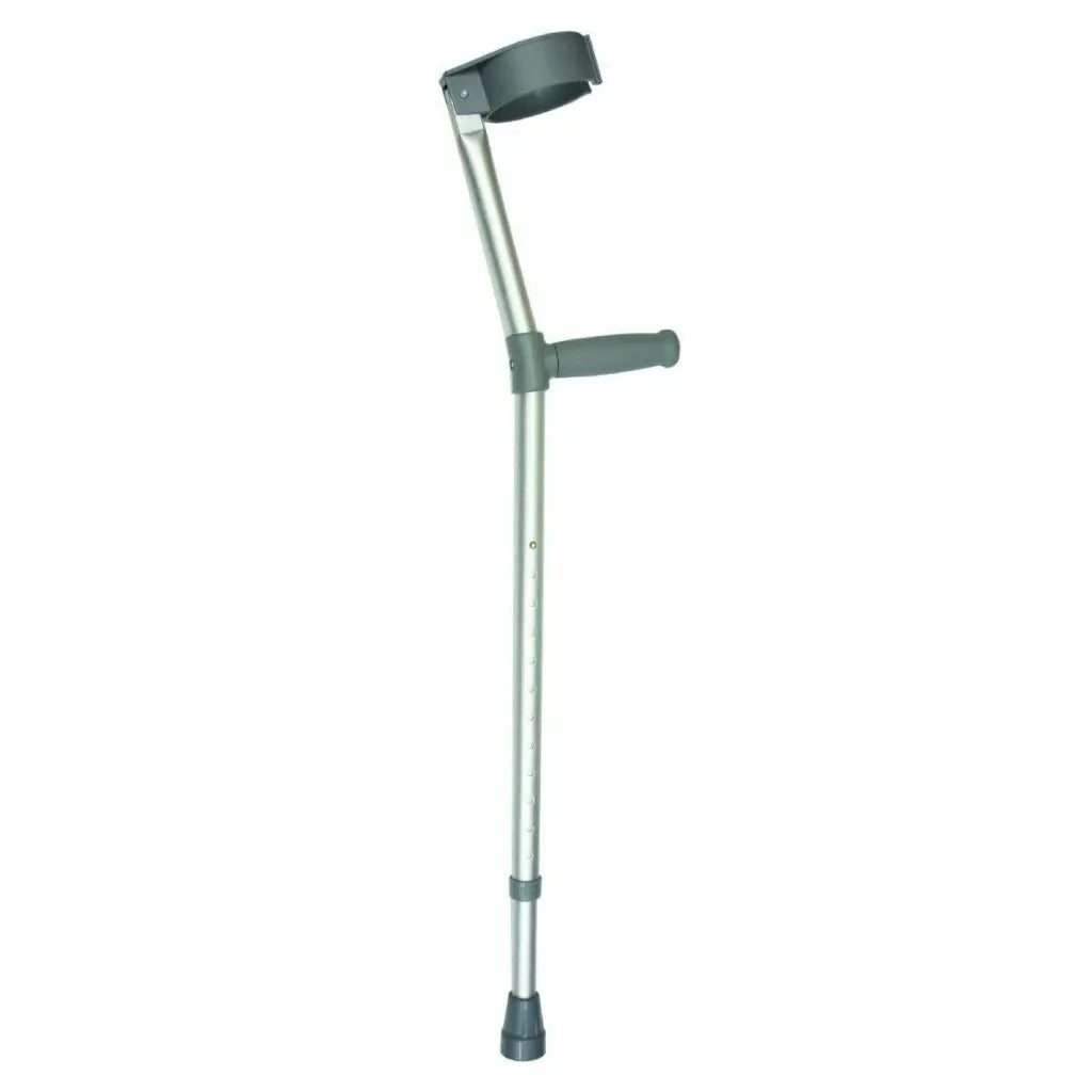 Days Ergonomic Handle Forearm Crutch - Double Adjustable Extra Long 83-110cm (32 1/2 -43 1/2 ") - Lightweight Aluminium Walking Aid - VAT Relief Eligible (UK) - Very Good Days