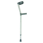 Days Ergonomic Handle Forearm Crutch - Double Adjustable Extra Long 83-110cm (32 1/2 -43 1/2 ") - Lightweight Aluminium Walking Aid - VAT Relief Eligible (UK) - Very Good Days