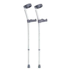Days Ergonomic Handle Forearm Crutch - Double Adjustable Extra Long 83-110cm (32 1/2 -43 1/2 ") - Lightweight Aluminium Walking Aid - VAT Relief Eligible (UK) - Very Good Days