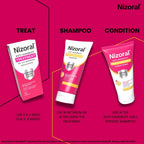 Nizoral Anti-Dandruff Treatment Shampoo, Treats and Prevents Dandruff, Clinically Proven to Control Itchy & Flaky Scalps, Contains Ketoconazole, 1 x 60ml - BBE 11/2028 Nizoral