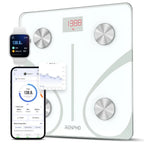 RENPHO Smart Scales for Body Weight and Fat, 8-Electrode Weighing Scales with 50+ Metrics Full Body Composition Analyzer, Larger Platform, High Accuracy Body Fat Scales, MorphoScan Base - Very Good RENPHO