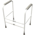 Aidapt Free Standing Support Toilet Safety Frame with Adjustment for Height and Width with Non Slip Feet Pre Assembled Aid - Very Good Aidapt