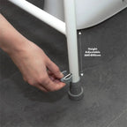 Aidapt Free Standing Support Toilet Safety Frame with Adjustment for Height and Width with Non Slip Feet Pre Assembled Aid - Very Good Aidapt