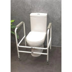 Aidapt Free Standing Support Toilet Safety Frame with Adjustment for Height and Width with Non Slip Feet Pre Assembled Aid - Very Good Aidapt