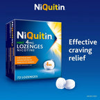 NiQuitin 4mg Nicotine Lozenges - Mint Flavour (72 Mint Nicotine Lozenges) - Fast, Effective Craving Relief - Stop Smoking Aids for Taking At Home Or On The Go - for Help Quitting Or Reducing Smoking - BBE 08/2026 NiQuitin