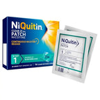 NiQuitin 21mg Nicotine Patches (Step 1-14 Clear Patches) - 24 Hour Craving Control - 1 Week Treatment Patches to Quit Or Reduce - Discreet Transparent Stop Smoking & Vaping Aids - BBE 04/2028 NiQuitin