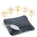Beurer HK 48 Cosy Sofa Heating Pad with Rapid Heating, 3 Illuminated Temperature Settings and Automatic Shut-Off, Extra Soft Reversible Cushion, 40x30 cm (Pack of 1) - Very Good Beurer