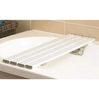 Homecraft Savanah Slatted Bath Board - 69 x 23 cm Lightweight Bath Seat for Elderly and Disabled - Quick Draining Bathing Aid with Non Slip Fittings - Supports up to 190 kg - Damaged Box Homecraft