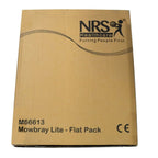 NRS Healthcare M66613 Mowbray Lite Adjustable Toilet Seat & Frame - Lightweight, Flat-Pack Design for Easy Setup & Comfort - Damaged Box NRS Healthcare