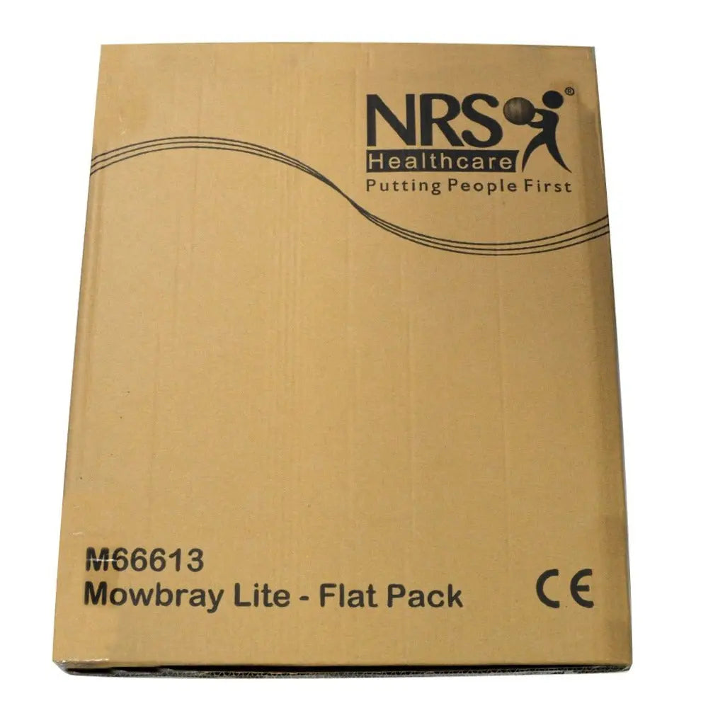 NRS Healthcare M66613 Mowbray Lite Adjustable Toilet Seat & Frame - Lightweight, Flat-Pack Design for Easy Setup & Comfort - Damaged Box NRS Healthcare