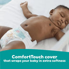 Pampers Baby-Dry Size 8, 120 Nappies, 17kg+, Monthly Pack, Up to a 100% Leak-Free & Comfortable Night- - Damaged Box Pampers