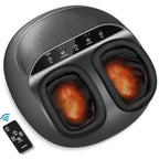 RENPHO Foot Massager with Heat Function, Shiatsu Foot Massage Machine, Air Compression, Deep Kneading, Electric Massager for Tired Feet,Gift for Women Men- Remote Control [2026 Upgraded] - Very Good RENPHO