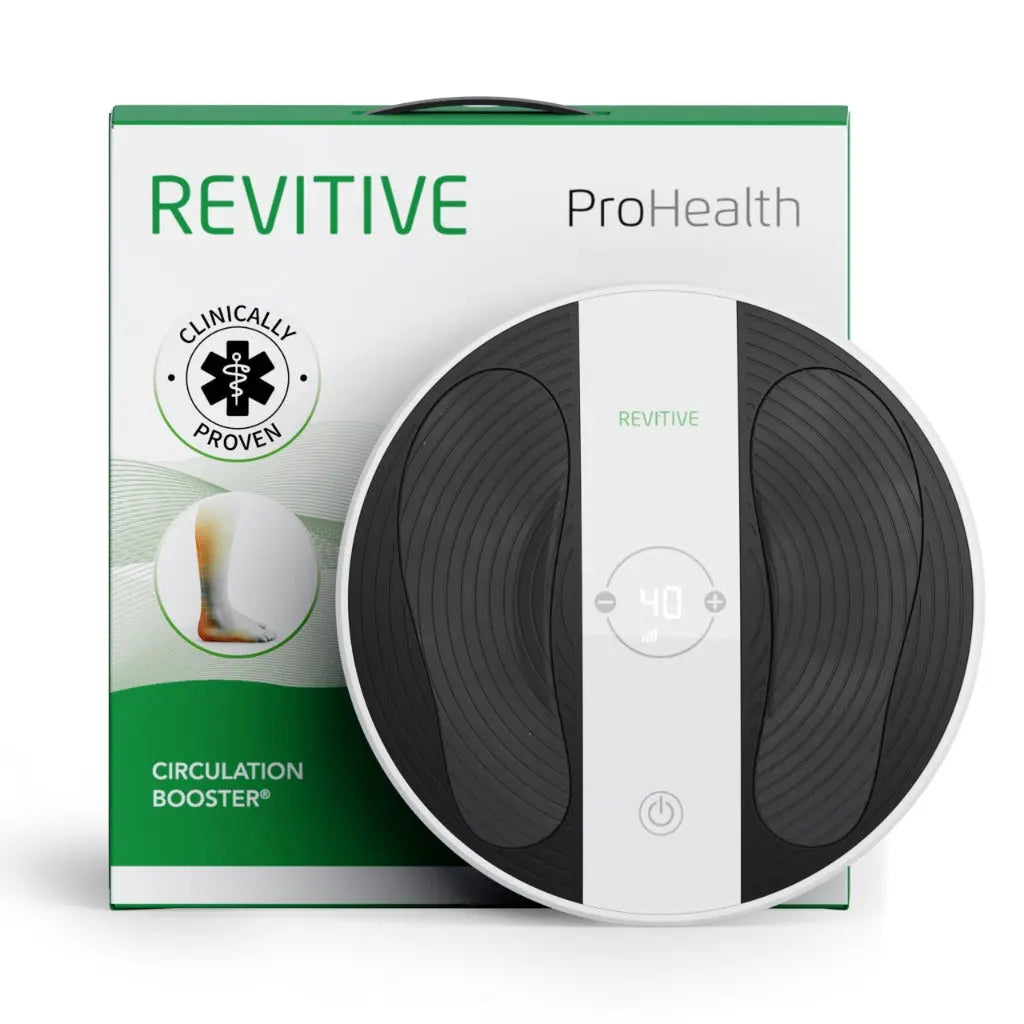Revitive Essential Circulation Booster - Simple Drug-Free Relief for Everyday Leg & Foot Discomfort - Damaged Box Revitive