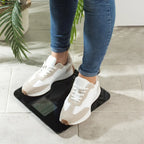 Salter 9049 BK3R Max Digital Bathroom Scale - Weighing Scales For Body Weight, Supersize LCD Display, 250kg / 39st 6 lb, Includes Carpet Feet & Battery, Step On Instant Weight Readings, Compact Design - Very Good Salter