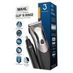 Wahl Clip N Rinse Hair Clipper for Men, Gifts for Him, Head Shaver, Men's Hair Clippers, Nose Trimmers for Men, Cordless Clippers, Washable Head, DIY Haircuts, Easy Home Haircutting - Very Good Wahl