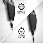 Wahl Clip N Rinse Hair Clipper for Men, Gifts for Him, Head Shaver, Men's Hair Clippers, Nose Trimmers for Men, Cordless Clippers, Washable Head, DIY Haircuts, Easy Home Haircutting - Very Good Wahl