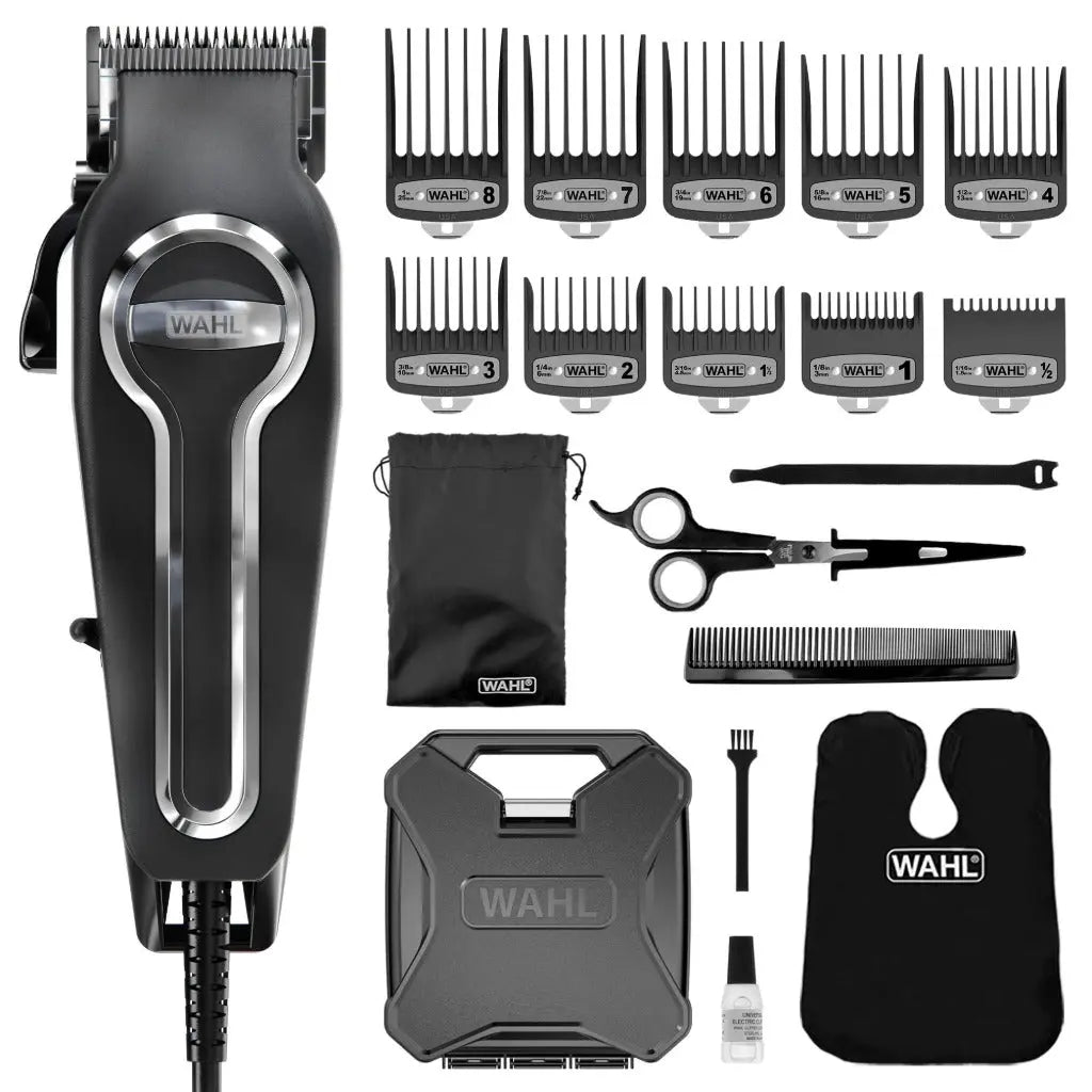 Wahl Elite Pro Hair Clipper, Men's Corded Hair Clippers, Hair Clippers for Men, DIY Haircuts, Home Hair Cutting, Men's Head Shaver, Buzz Cut, Fading, Secure Fit Premium Cutting Combs - Very Good Wahl