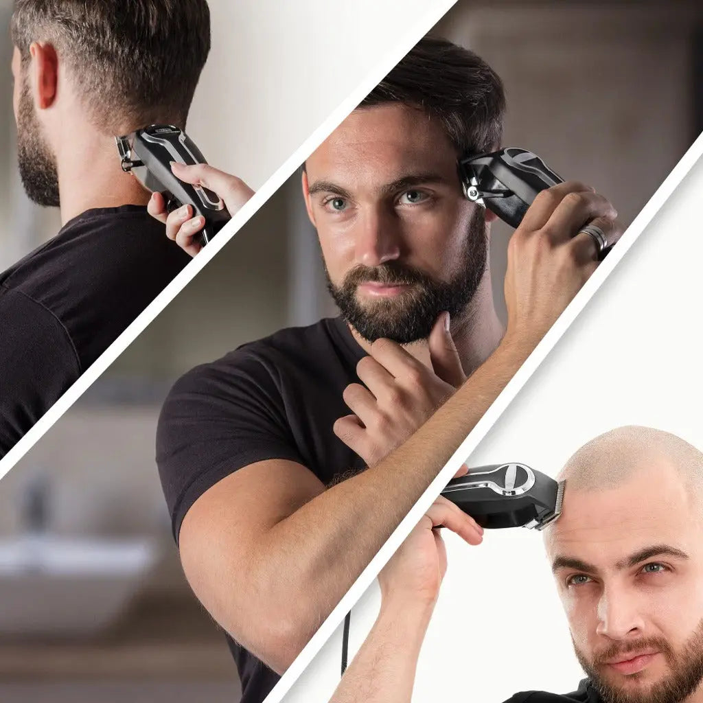Wahl Elite Pro Hair Clipper, Men's Corded Hair Clippers, Hair Clippers for Men, DIY Haircuts, Home Hair Cutting, Men's Head Shaver, Buzz Cut, Fading, Secure Fit Premium Cutting Combs - Very Good Wahl