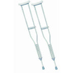 Drive Devilbiss Aluminium Underarm Crutches (Adult), 114cm - Very Good Drive Devilbiss