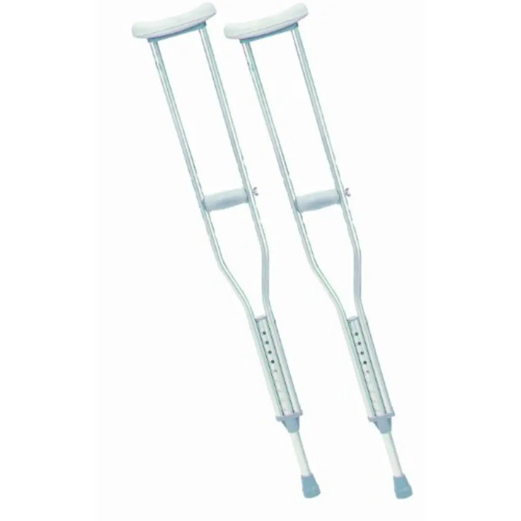 Drive Devilbiss Aluminium Underarm Crutches (Adult), 114cm - Very Good Drive Devilbiss