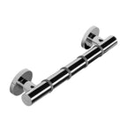 Homecraft Grab Rails with Polished Stainless Steel, Safety Support Grab Bar for Bathroom and Around the Home, Mobility Aid for Elderly, Disabled, and Handicapped, Curved, 450 mm Homecraft