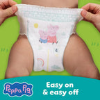 Pampers Premium Protection Nappy Pants Size 7, 123 Nappies, 15kg+, Monthly Pack + Pampers Harmonie Aqua Baby Wipes 1 pack of 10 Wipes- - Damaged Box Pampers