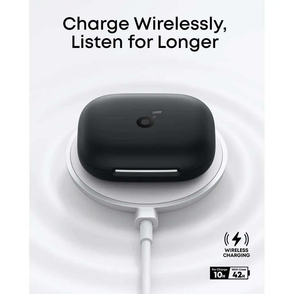 soundcore AeroFit 2 by Anker, Open-Ear Headphones, Adjustable Ear Hooks, Secure Fit, Instant AI Translation, Rich Bass, Hi-Res, 42H Playtime, Bluetooth 5.4, IP55, AI Clear Calls, Wireless Charging Anker