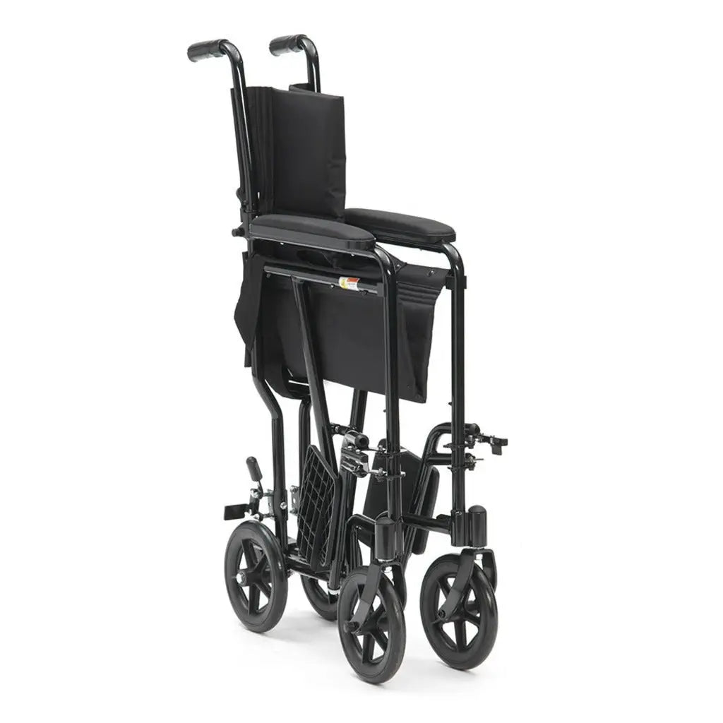 Drive Devilbiss Steel Foldable Travel Chair, 19 Inch Seat width - Damaged Box Drive Devilbiss