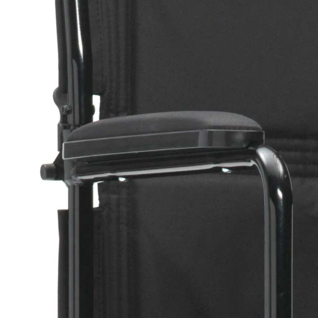 Drive Devilbiss Steel Foldable Travel Chair, 19 Inch Seat width - Damaged Box Drive Devilbiss