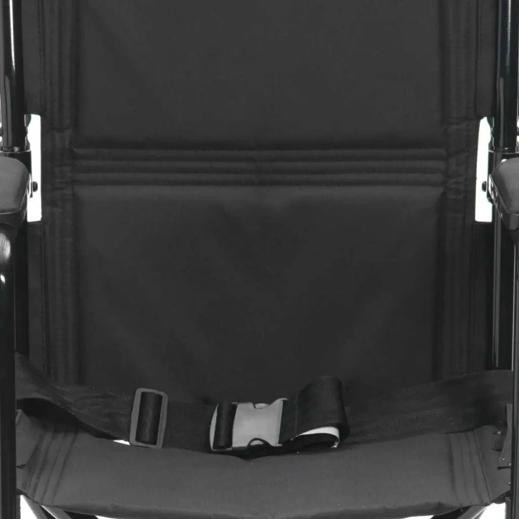Drive Devilbiss Steel Foldable Travel Chair, 19 Inch Seat width - Damaged Box Drive Devilbiss