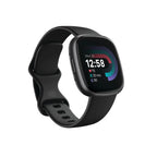 Fitbit Versa 4 Fitness Smartwatch with Daily Readiness, GPS, 24/7 Heart Rate, 40+ Exercise Modes, Sleep Tracking and more Black - Like New Fitbit