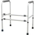 Aidapt Free Standing Support Toilet Safety Frame with Adjustment for Height and Width with Non Slip Feet Flat Pack - Damaged Box Aidapt