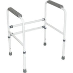 Aidapt Free Standing Support Toilet Safety Frame with Adjustment for Height and Width with Non Slip Feet Flat Pack - Damaged Box Aidapt