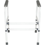 Aidapt Free Standing Support Toilet Safety Frame with Adjustment for Height and Width with Non Slip Feet Flat Pack - Damaged Box Aidapt